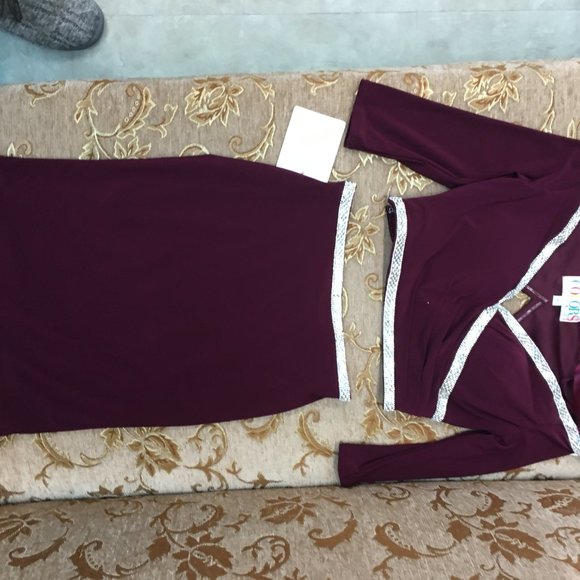 2-piece, Back Cut-out, Blingy Sexy Cruise Dress - Picture 5 of 16